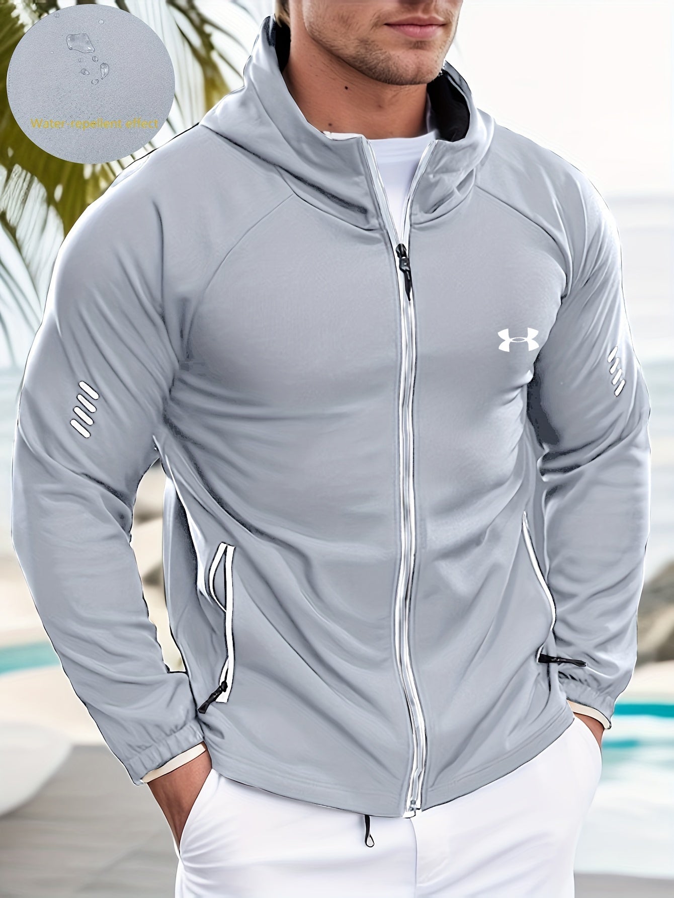 Men's Breathable Casual Hooded Jacket