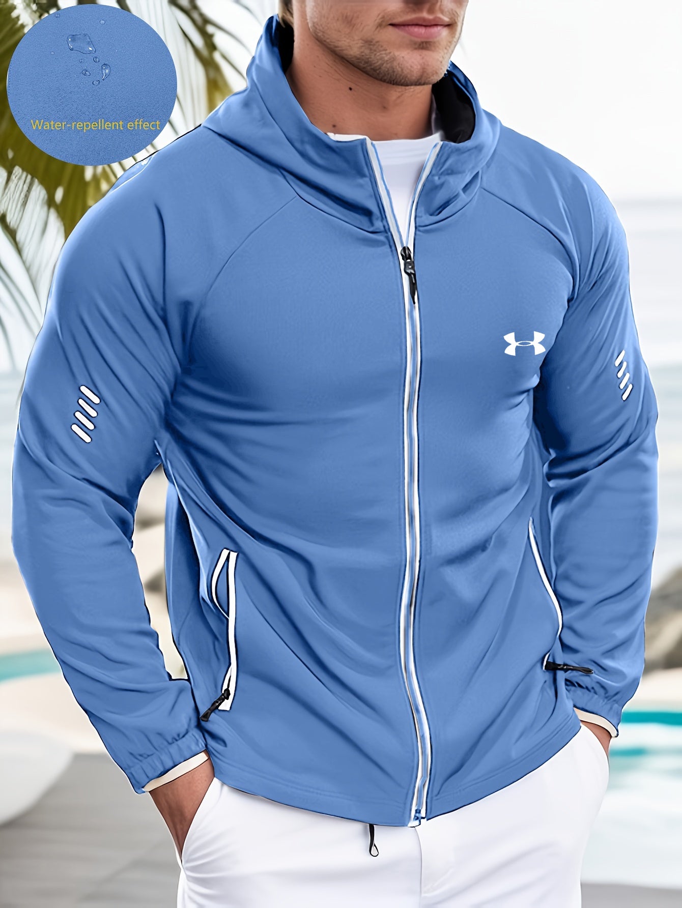 FL- Men's Breathable Casual Hooded Jacket