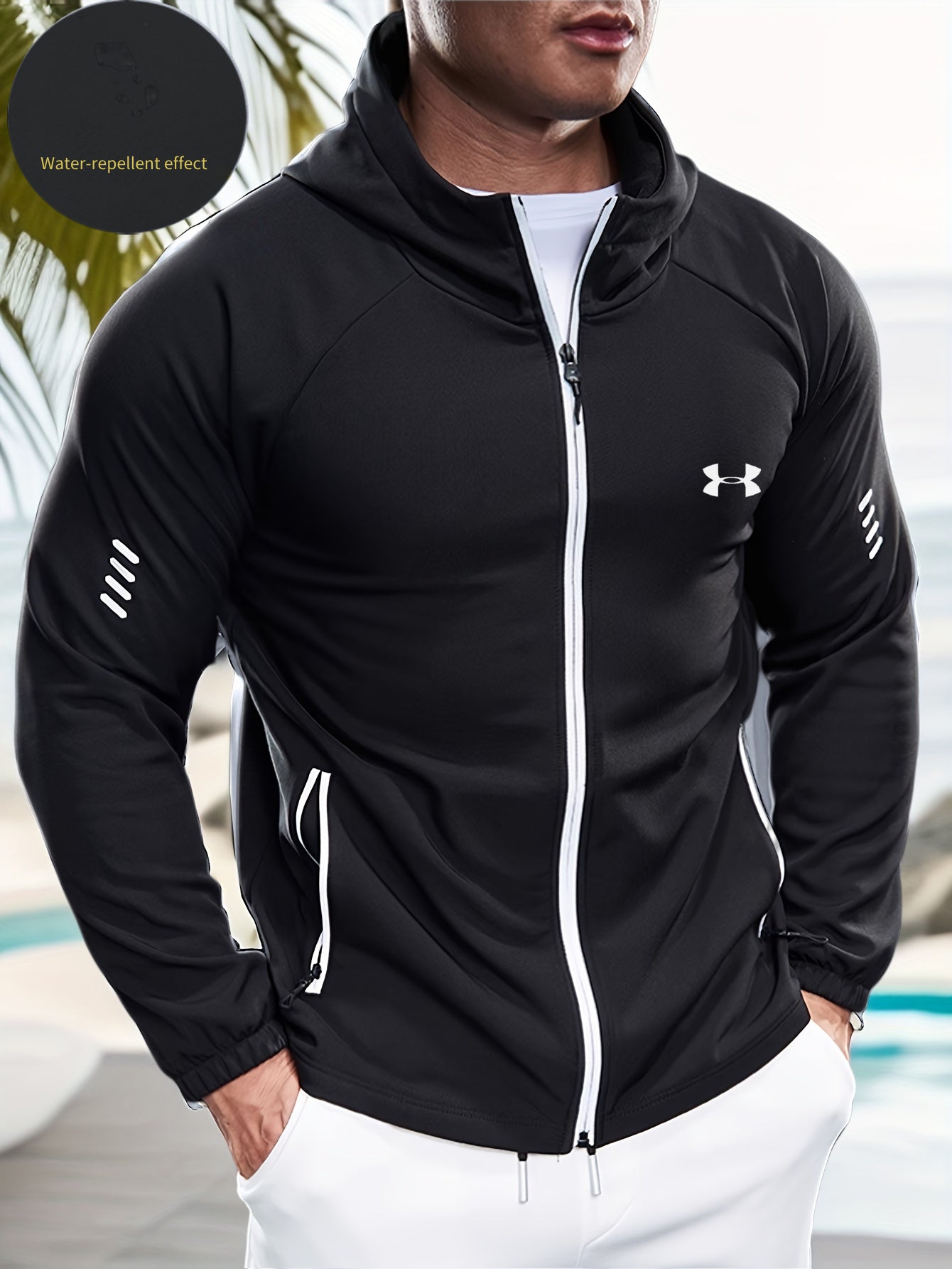 Men's Breathable Casual Hooded Jacket