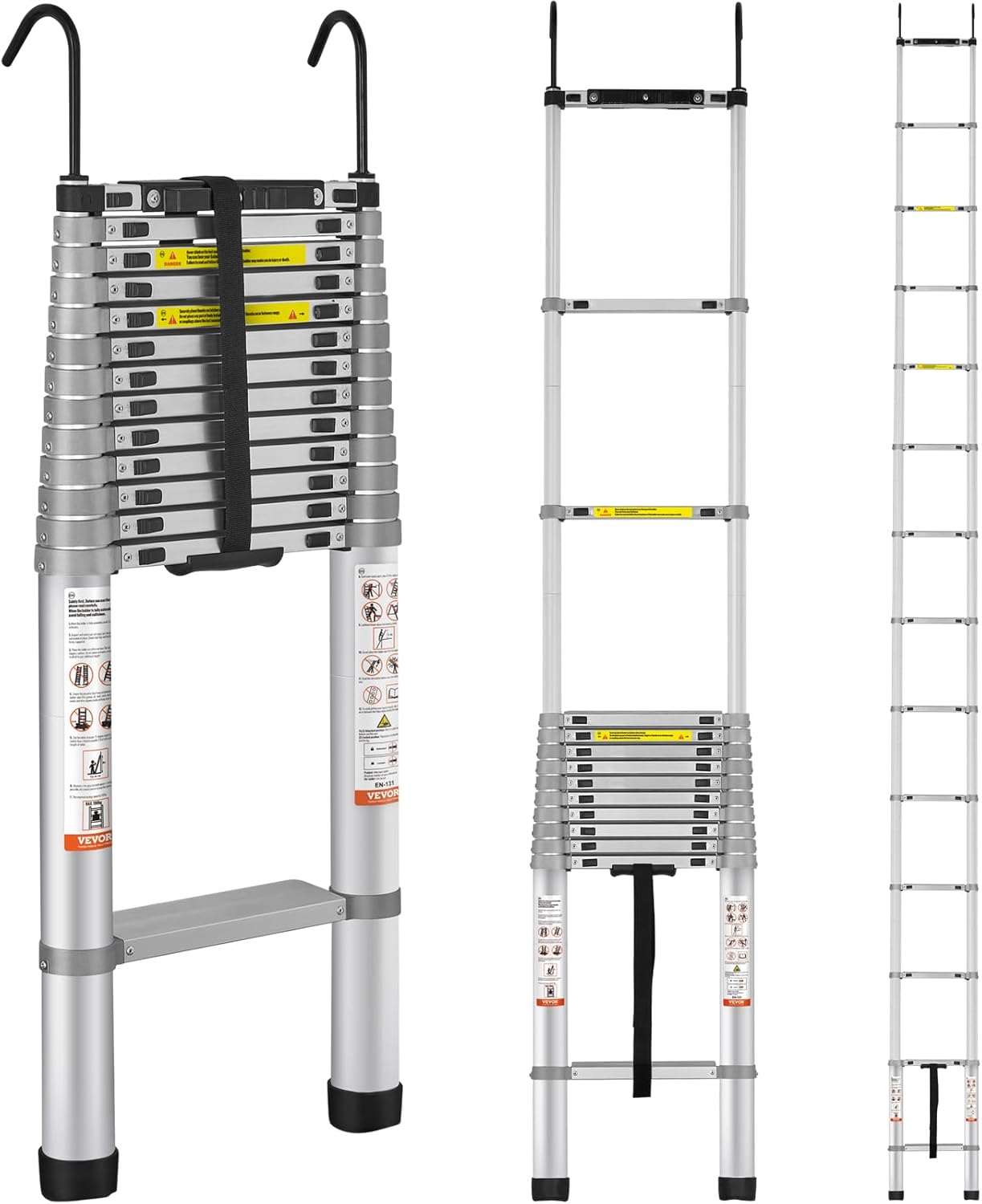 Telescopic Ladder - Max (5.6 meters) & 181 kg.