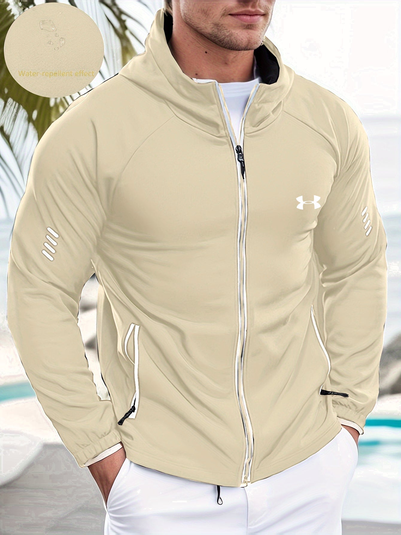 Men's Breathable Casual Hooded Jacket