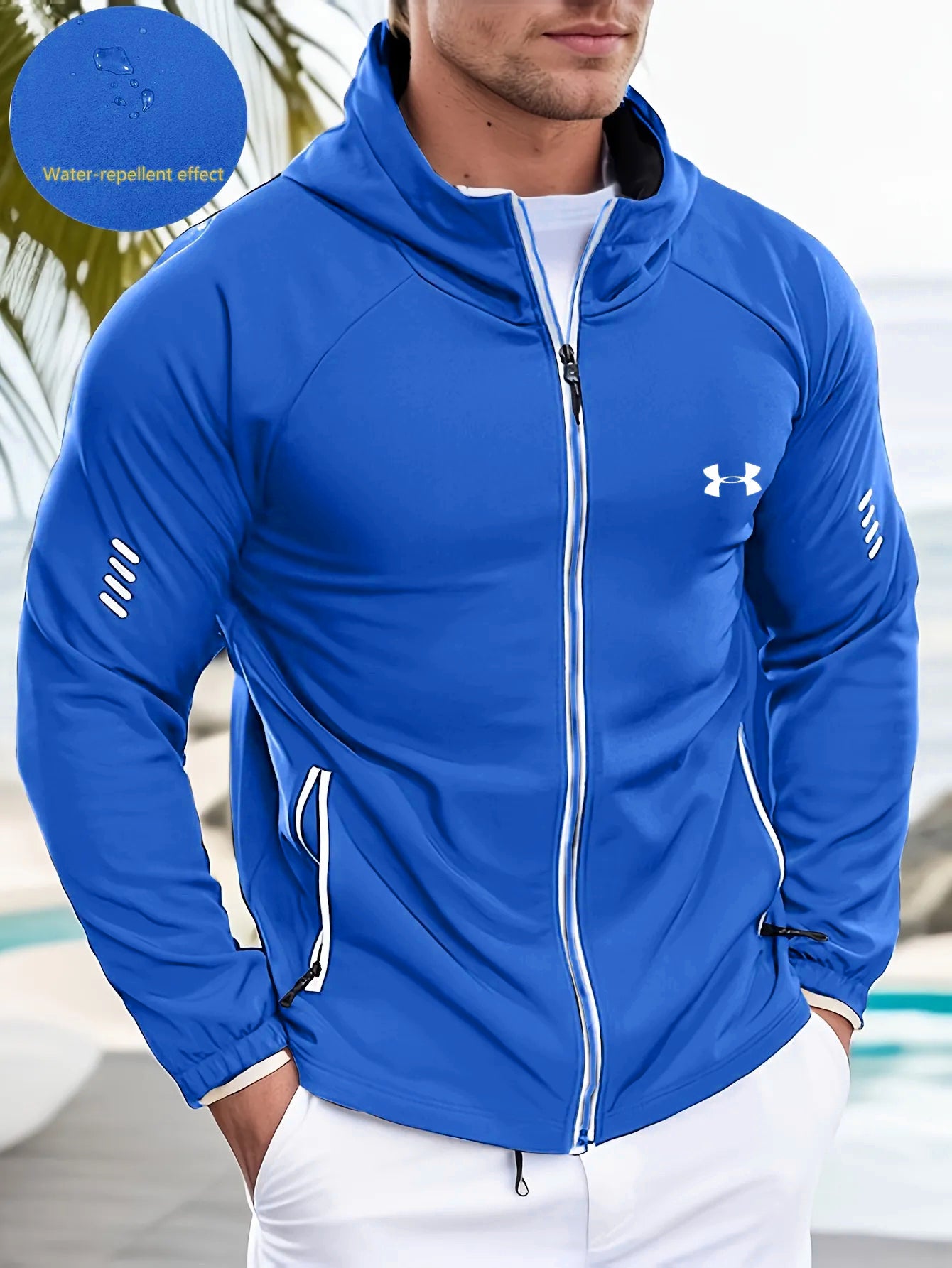 FL- Men's Breathable Casual Hooded Jacket