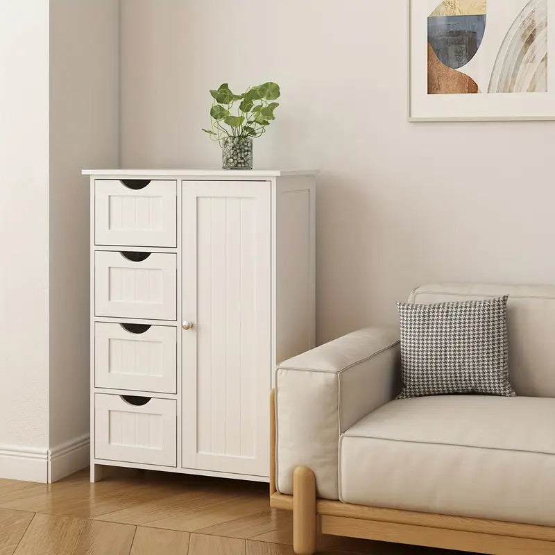 RC-✨ Versatile Wooden Storage Cabinet – Stylish & Functional! 🏡