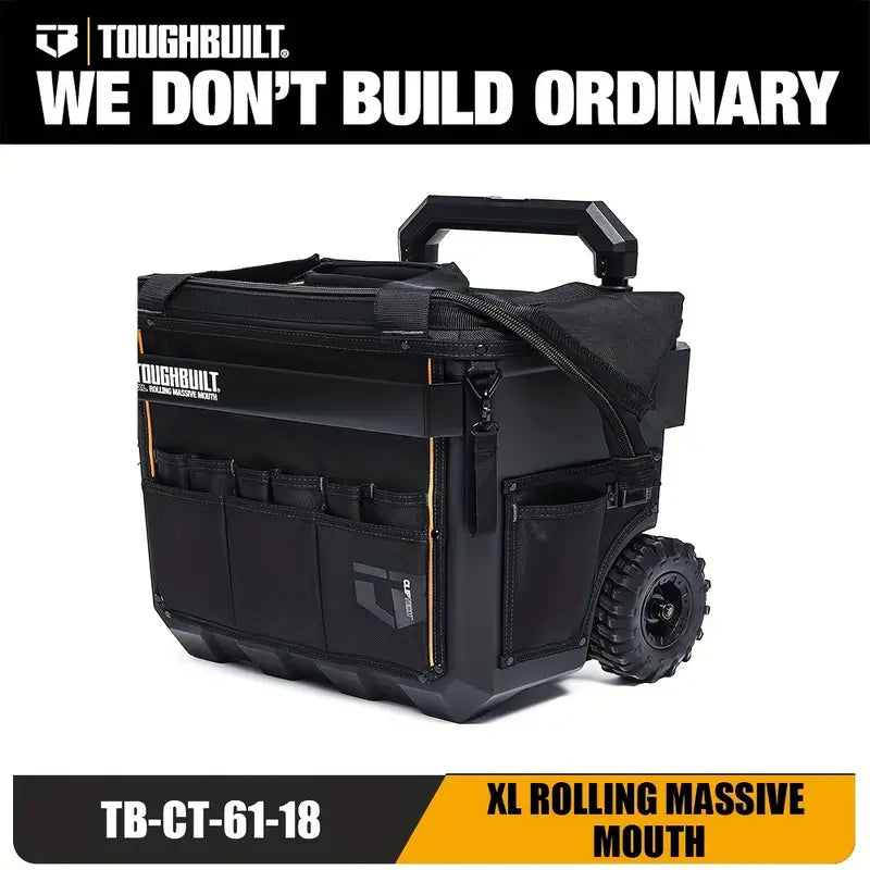 AS-  XL Rolling Tool Bag with Extra Wide Opening.