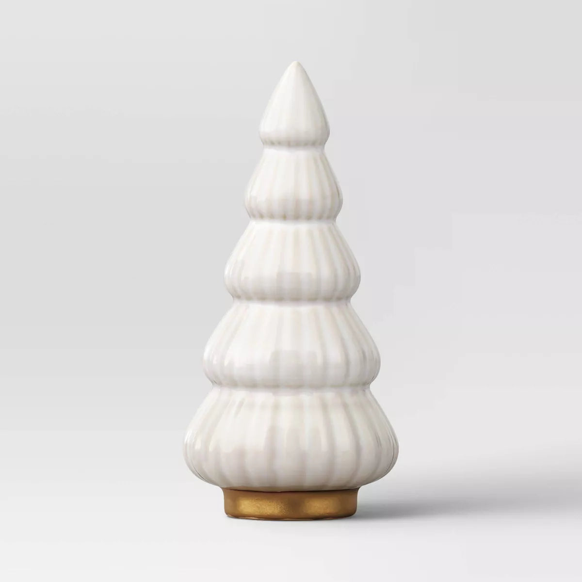 Medium-Sized Wavy Edge Ceramic Decorative Tree