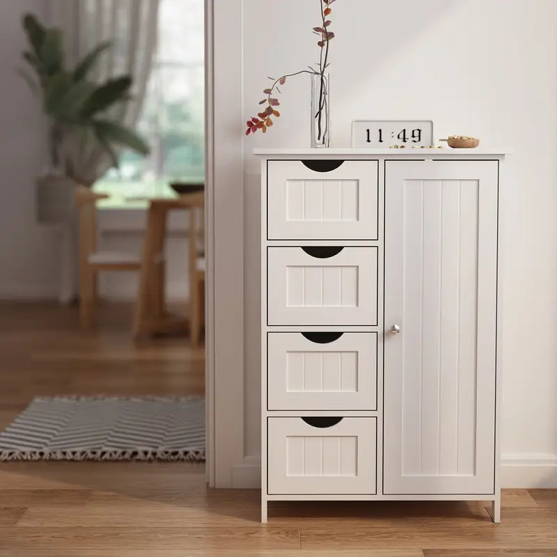 RC-✨ Versatile Wooden Storage Cabinet – Stylish & Functional! 🏡