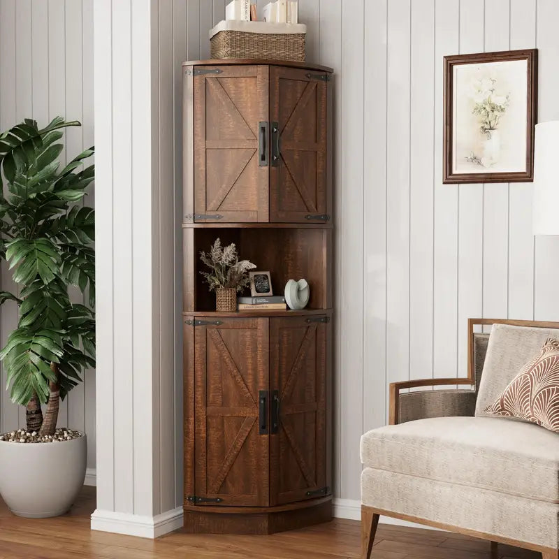 Q-Spacious Hardwood Entryway Cabinet 🏡✨